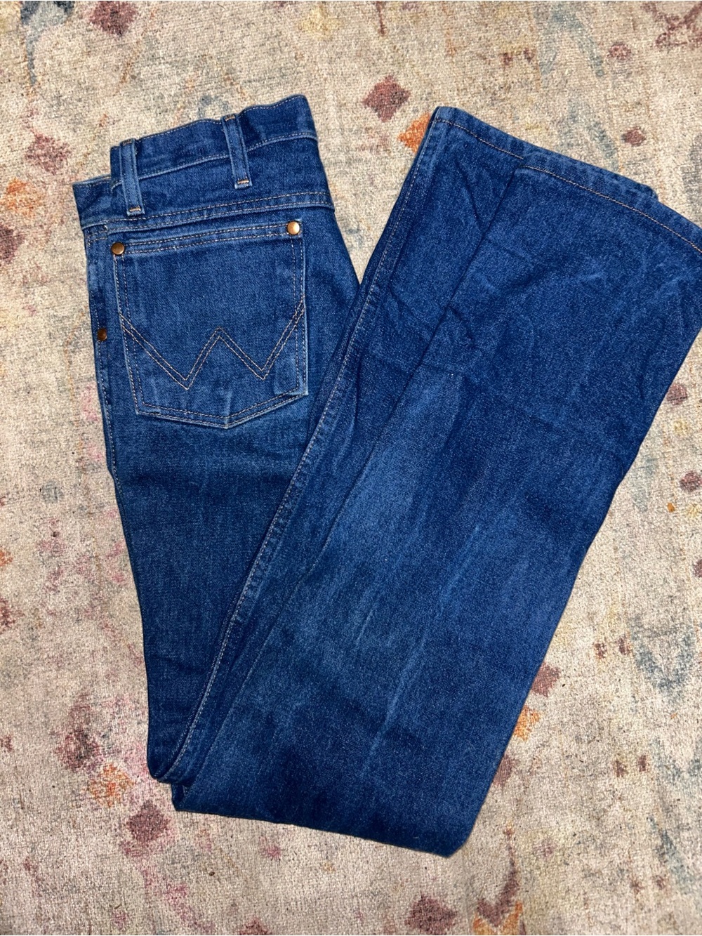 Wrangler Indigo Blue Denim Jeans